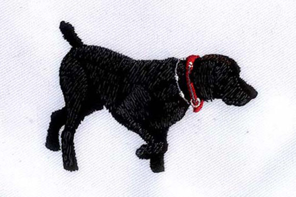 Black Labrador: A Top Pick for Craft Fair Embroidery