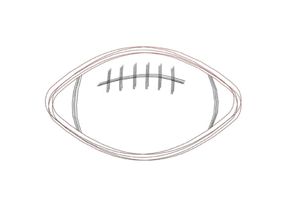 Football Scribble Stitch: A Designer's Review for Boutique Sweatshirts