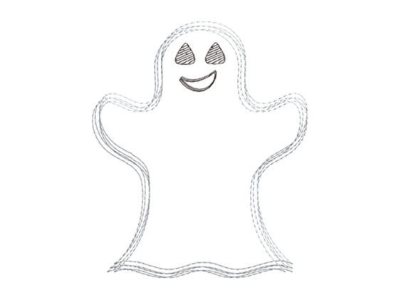 Ghost Scribble Stitch Review for Business Merch