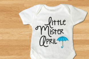 Review: Little Mister April Umbrella Applique for Spring