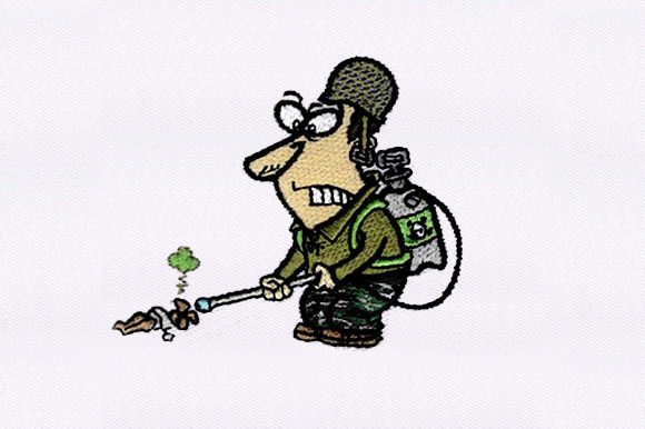 Reviewing the Exterminator Embroidery Design for Etsy Shops