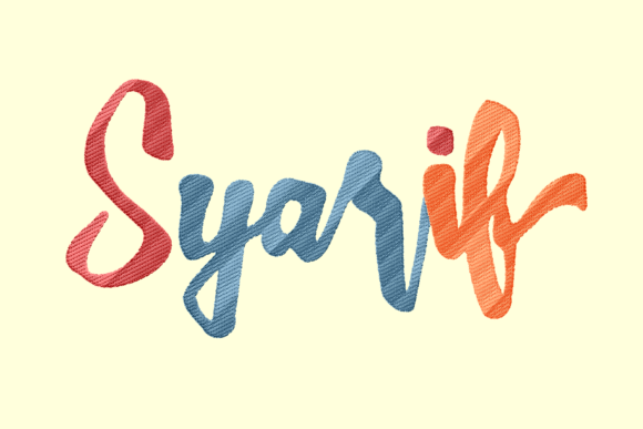 Syarif Lettering: A Glorious Choice for Personalized Gifts